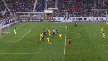 ⚽意甲半场：马尔蒂尼梅开二度，亚特兰大2-0帕尔马